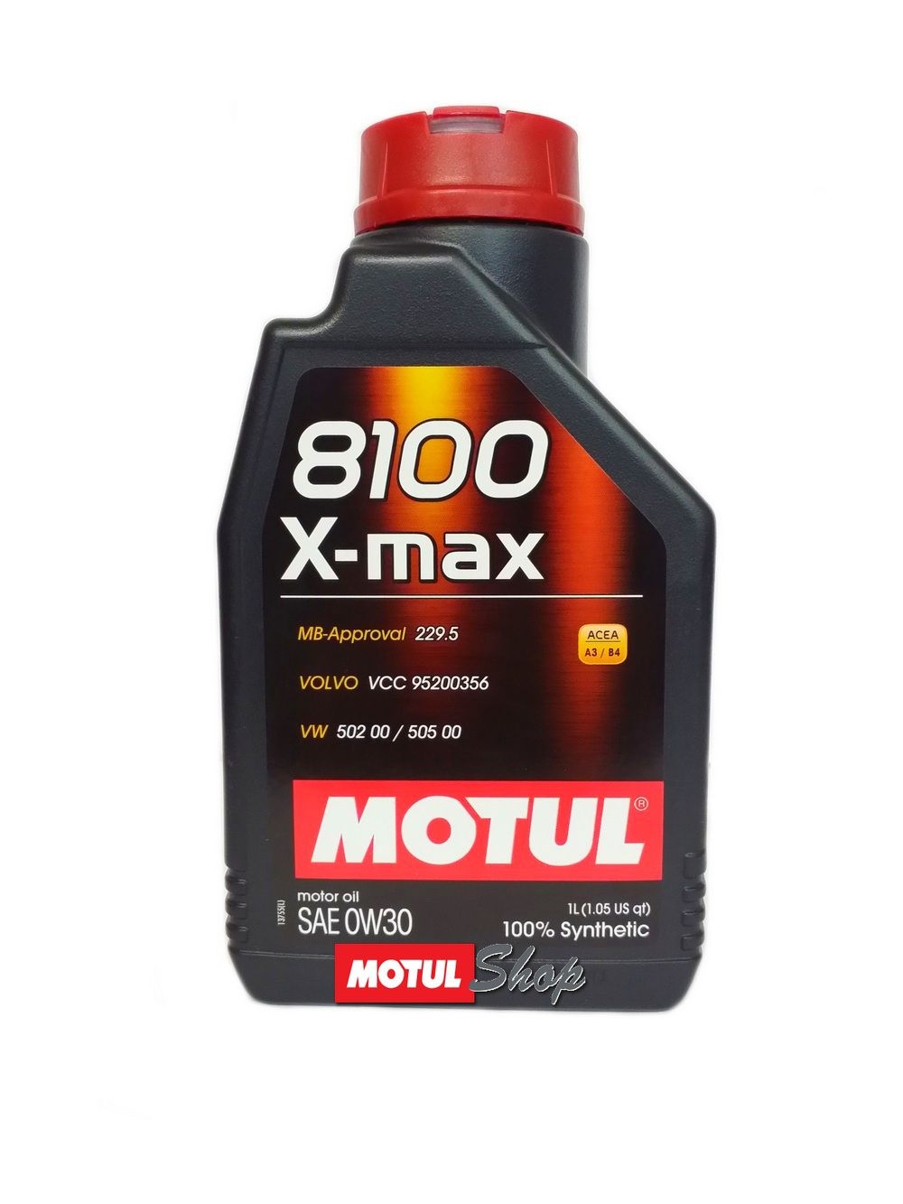 Моторное масло Motul 8100 X-max 0W-30, 5л